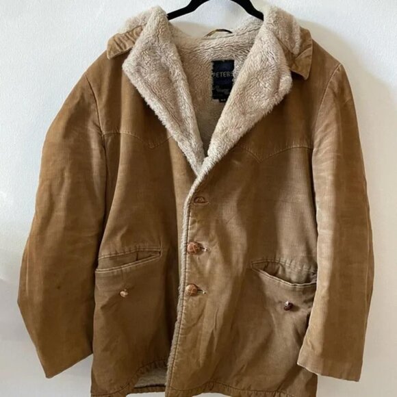 Vintage 1960s peters all weather wear corduroy coat - Picture 4 of 4